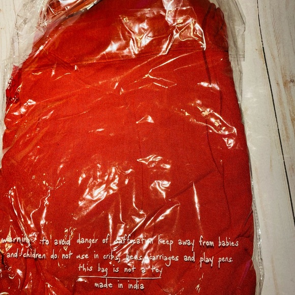 Free People One Adella Maxi Slip red NWT - Picture 8 of 8